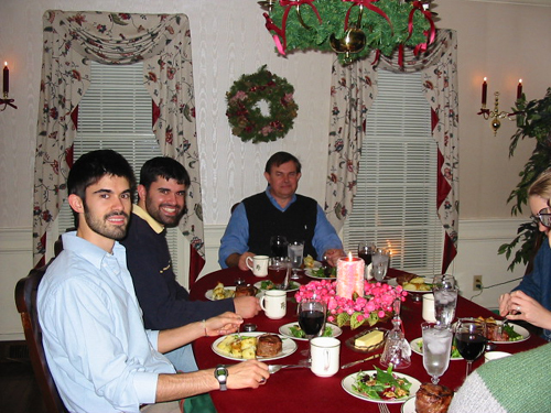 2003 12 Christmas Eve dinner II