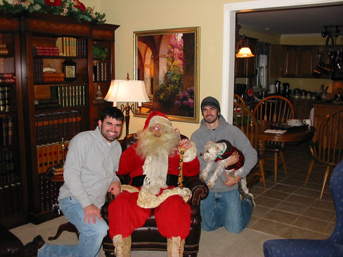 2003 12 Scott Santa & Stephen